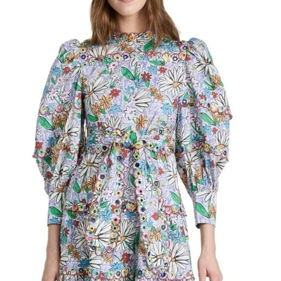 Celia B Oliver scalloped midi tiered dress - Picture 4 of 12